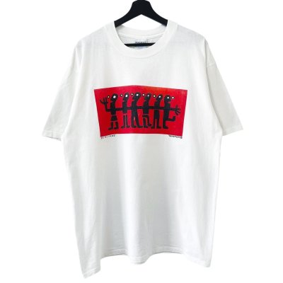 画像1: 90s USA製 ART TEE SHIRT
