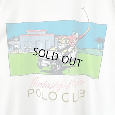 画像2: 90s USA製 POLO CLUB PARODY TEE SHIRT