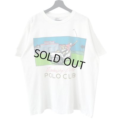 画像1: 90s USA製 POLO CLUB PARODY TEE SHIRT