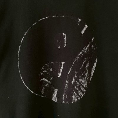 画像2: 90s USA製 FASHION VICTIM YIN YANG TEE SHIRT