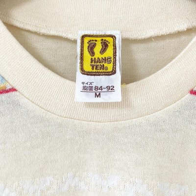 画像5: 90s HANG TEN JACQUARD BORDER TEE SHIRT