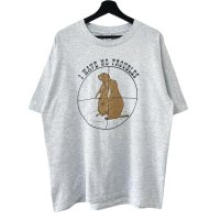 90s USA製 I HAVE NO TROUBLES GUN SHOT TEE SHIRT