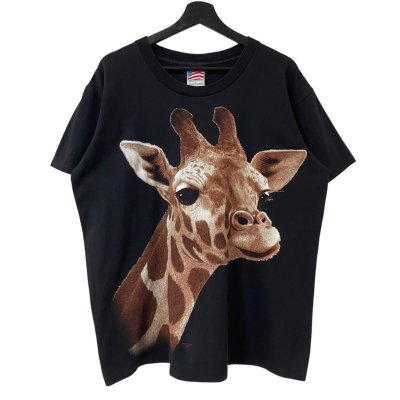 画像1: 90s USA製 GIRAFFE TEE SHIRT