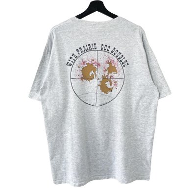 画像2: 90s USA製 I HAVE NO TROUBLES GUN SHOT TEE SHIRT