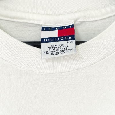 画像6: 90s USA製 TOMMY HILFIGER TOMMY JEANS TEE SHIRT