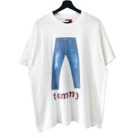 90s USA製 TOMMY HILFIGER TOMMY JEANS TEE SHIRT