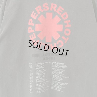 画像4: 2022-2023 RED HOT CHILLI PEPPERS UNLIMITED LOVE WORLD TOUR TEE SHIRT