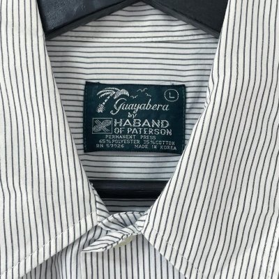 画像4: 80s〜90s HABAND GUAYABERA S/S SHIRT