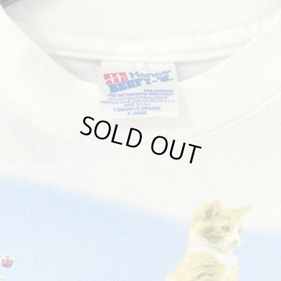 画像4: 90s USA製 DOG & CAT PHOTO TEE SHIRT