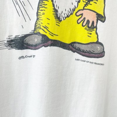 画像3: 90s USA製 ROBERT CRUMB TEE SHIRT
