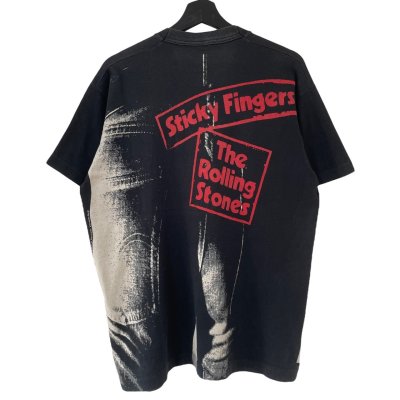 画像2: 90s USA製 ROLLING STONES STICKY FINGERS art by Andy Warhol TEE SHIRT