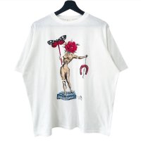 00s SALVADOR DALI WINE WOMEN and WORDS TEE SHIRT