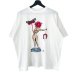 画像1: 00s SALVADOR DALI WINE WOMEN and WORDS TEE SHIRT (1)