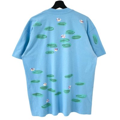 画像2: 90s USA製 CLAUDE MONET 睡蓮  TEE SHIRT