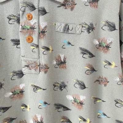 画像2: 90s ORVIS LURE POLO SHIRT