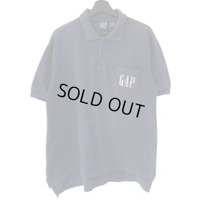 画像1: 90s OLD GAP POLO SHIRT