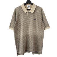 90s adidas JACQUARD POLO SHIRT