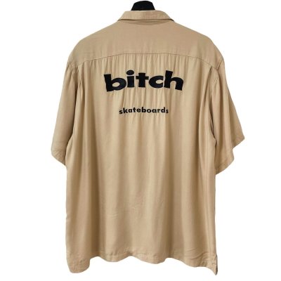 画像1: 90s BITCH SKATEBOARDS BOWLIMG S/S SHIRT