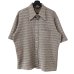 画像1: 70s JC PENNY TOWN CRAFT JACQUARD S/S SHIRT (1)