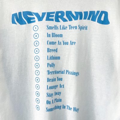 画像4: 00s NIRVANA NEVERMIND TEE SHIRT