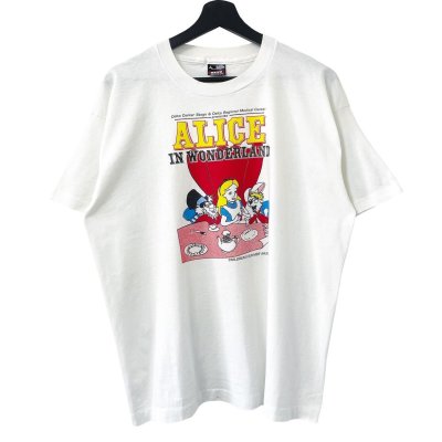 画像1: 90s USA製 ALICE IN WONDERLAND TEE SHIRT