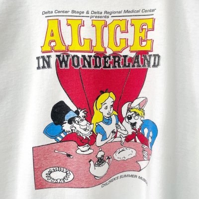 画像2: 90s USA製 ALICE IN WONDERLAND TEE SHIRT
