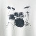 画像2: 00s USA製 DRUM TEE SHIRT (2)