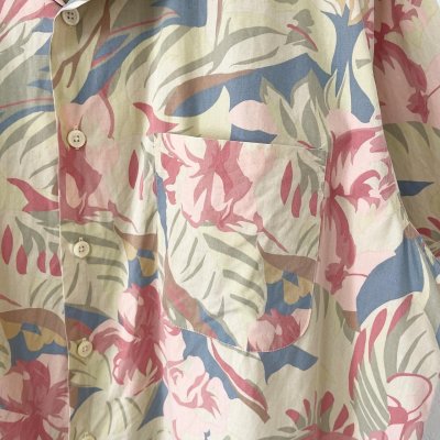 画像2: 90s J.CREW HAWAIIAN S/S SHIRT