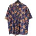画像1: 90s BANANA REPUBLIC HAWAIIAN S/S SHIRT (1)
