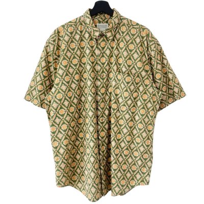 画像1: 90s BANANA REPUBLIC HAWAIIAN S/S SHIRT