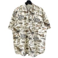 90s BANANA REPUBLIC HAWAIIAN S/S SHIRT