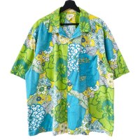 90s J.CREW HAWAIIAN S/S SHIRT