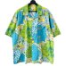 画像1: 90s J.CREW HAWAIIAN S/S SHIRT (1)