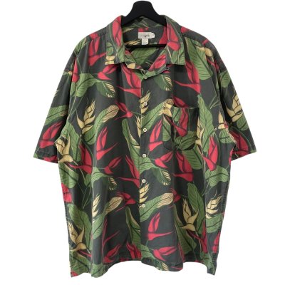 画像1: 90s J.CREW HAWAIIAN S/S SHIRT