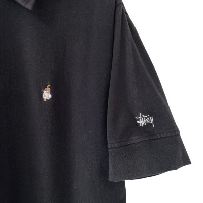 画像2: 90s OLD STUSSY POLO SHIRT