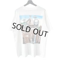 90s USA製 ALIEN AMERICAN GOTHIC parody TEE SHIRT