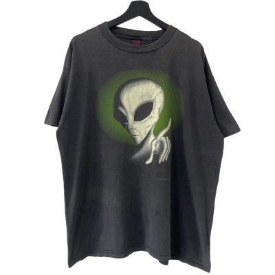 画像1: 90s USA製 FASHION VICTIM ALIEN TEE SHIRT
