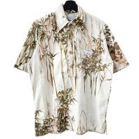 70s SURFLINE HAWAII 和柄 S/S SHIRT