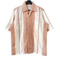〜80s LACE EMBROIDERY S/S SHIRT
