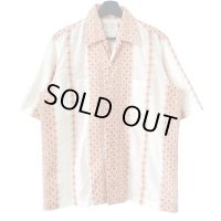 〜80s LACE EMBROIDERY S/S SHIRT