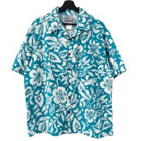 90s QUIK SILVER HAWAIIAN S/S SHIRT