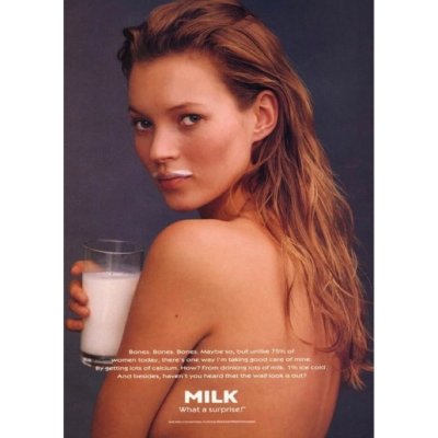 画像5:  90s USA製 MILK where's your mustache? MASSEGE TEE SHIRT