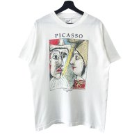90s PICASSO PIERROT and HARLEQUIN TEE SHIRT
