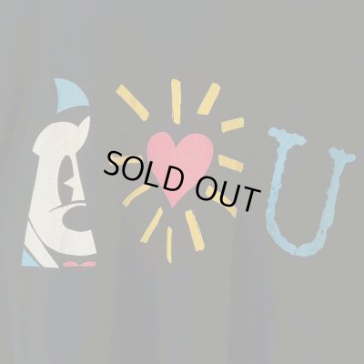 画像2: 90s USA製 MICKEY MOUSE "l LOVE YOU" TEE SHIRT