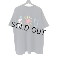 90s USA製 MICKEY MOUSE "l LOVE YOU" TEE SHIRT