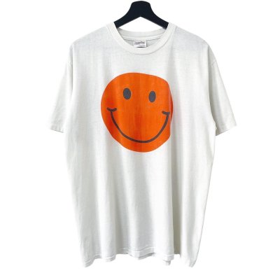 画像1: 90s USA製 76 SMILEY FACE TEE SHIRT