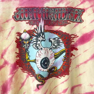 画像2: 80s〜90s USA製 JIMI HENDRIX FLYING EYE BALL TEE SHIRT