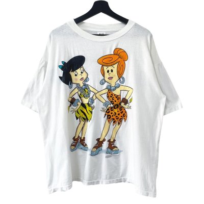 画像1: 90s USA製 FLINTSTONE TEE SHIRT
