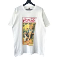 00s COCA COLA art by Norman Rockwell TEE SHIRT
