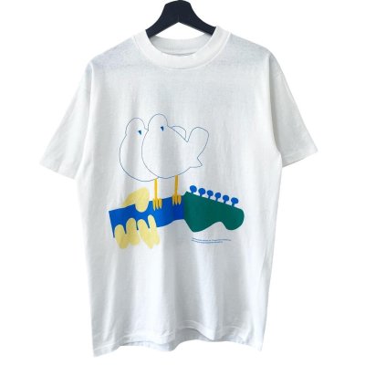 画像1: 90s USA製 WOODSTOCK FESTIVAL TEE SHIRT